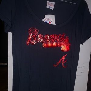 Braves Scoop Neck Tee